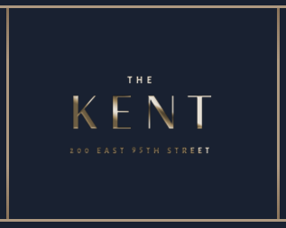 New York apartment for rent - The image is a sign for a place called The Kent at 200 East 95th Street.