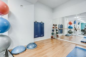 State-of-the-art 24-hour fitness center