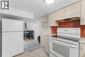 Windsor other for rent - A kitchen with white appliances and a white refrigerator.