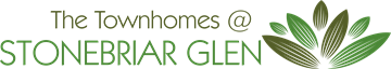 Brockport apartment for rent - A logo with the text "The Townhomes @ STONEBRIAR GLEN" and a graphic of a plant.
