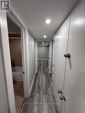Toronto (Caledonia-Fairbank) multi-family for rent - A kitchen area with a dishwasher and a window.