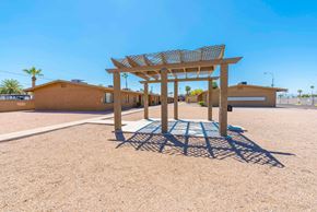 Phoenix apartment for rent - the pergola is located in the backyard of the property