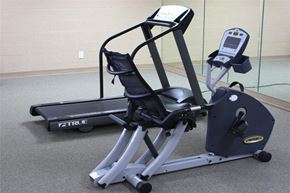 Phoenix apartment for rent - a exercise bike in a gym on a floor