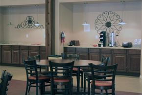 Phoenix apartment for rent - a dining room with a table and chairs