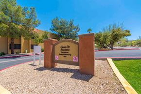 Tucson apartment for rent - a sign in front of a building