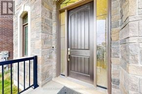 Vaughan (Vellore Village) house for rent - A brown door is on a stone building.