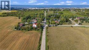 Stoney Creek apartment for rent - A realtor logo is in the corner of a picture of a road going through a field.