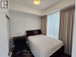 Toronto (Henry Farm) condo for rent - A bathroom with a toilet, sink, and shower.