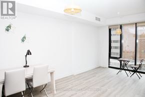 Toronto (Church-Yonge Corridor) condo for rent - A room with a desk and chairs in it.