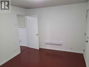 Vancouver apartment for rent - A room with white walls and a red floor.