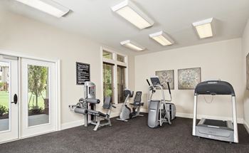 Fully equipped fitness center