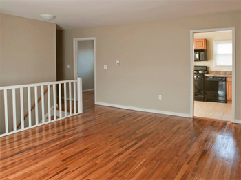 Hardwood at troy hills village 