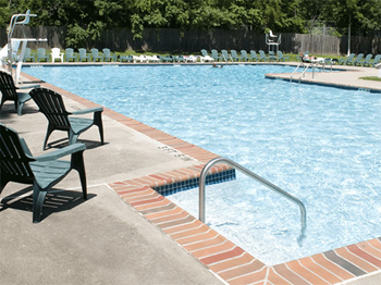 Pool at troy hills village