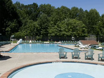 Pool at troy hills village