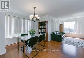 Toronto (Bay Street Corridor) condo for rent - A dining room with a table and chairs is shown.