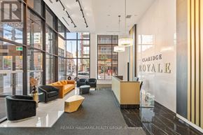 Ottawa condo for rent - A door with a sign that says "Occupied" is closed.