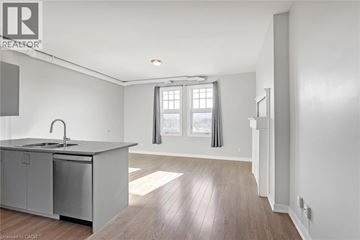 Hamilton apartment for rent - A kitchen with a sink and a window.