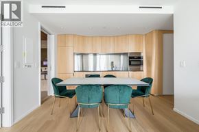 Vancouver apartment for rent - A dining room with a table set for four.