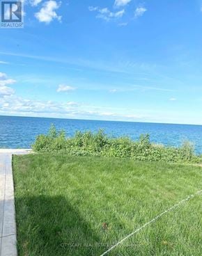 Hamilton (Lakeshore) apartment for rent - A grassy area with a view of the ocean.