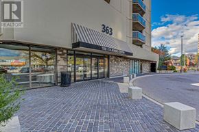 London East (East K) condo for rent - The entrance to a building with the number 363 on it.