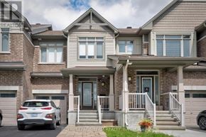 Ottawa townhouse for rent - A white car is parked in front of a house.