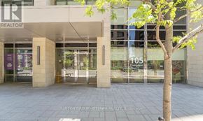 Ottawa condo for rent - The image shows the front of a realtor office with a tree in front.