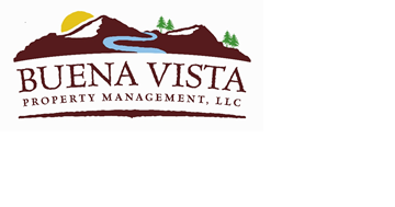 Pasco apartment for rent - Buena Vista Property Management, LLC logo with a mountain and trees.