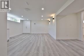 Richmond Hill (Crosby) apartment for rent - A spacious room with wood flooring and white walls, likely for sale.