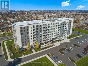 Cambridge condo for rent - A Bradbury Estate Realty Inc. sign is visible on a building in the distance.