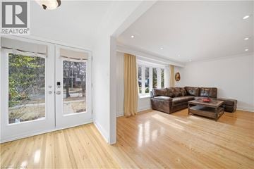 Oakville apartment for rent - A living room with a couch and a coffee table.