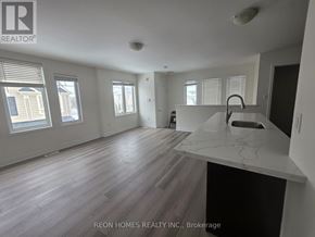Markham (Cornell) apartment for rent - A kitchen area with a counter and a sink.
