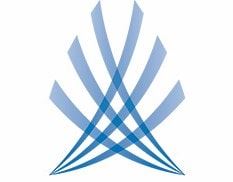 Houston apartment for rent - A blue graphic of a stylized sun with rays.