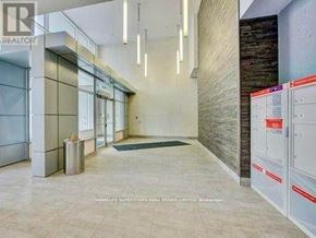 Waterloo condo for rent - A hallway with a sign that says REALTOR.