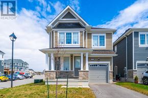 Wasaga Beach apartment for rent - A staircase leads to a kitchen area.