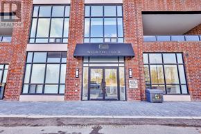 London North (North R) condo for rent - The front of a building with a sign that says "Northern Link".
