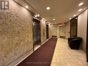 Toronto (Englemount-Lawrence) condo for rent - A kitchen with a refrigerator, oven, and dishwasher.