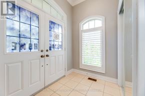 Oakville (Jc Joshua Creek) apartment for rent - A white door with a glass window and a white frame.