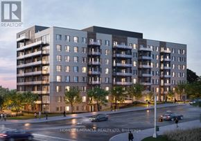 Guelph (Willow West/Sugarbush/West Acres) condo for rent - A modern apartment building with the logo "REALTOR" on the top left corner.