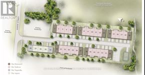Thames Centre (Thorndale) townhouse for rent - A map of a residential area with street names and house numbers.