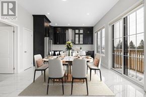 Oshawa (Mclaughlin) apartment for rent - A dining room with a table set for six.