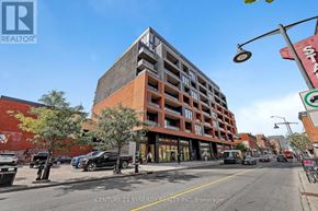 Ottawa condo for rent - A street view of a building with the sign "REALTOR" on the top left corner.