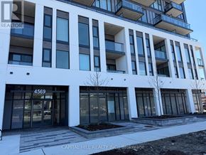 Toronto (West Hill) condo for rent - A modern building with the number 4569 on the front.