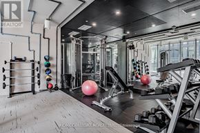 Toronto (Church-Yonge Corridor) condo for rent - A well-equipped gym with various exercise machines and free weights.