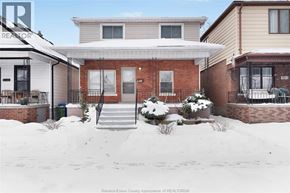 Windsor apartment for rent - A house with a snow-covered front yard.