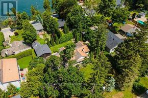 Whitchurch-Stouffville apartment for rent - A bird's eye view of a residential area with houses and trees.