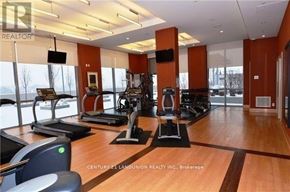 Toronto (Agincourt South-Malvern West) condo for rent - A gym with treadmills, elliptical machines and other exercise equipment.