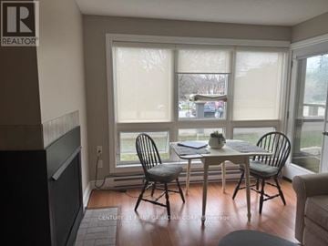 London North (North G) condo for rent - A dining room with a table and chairs.