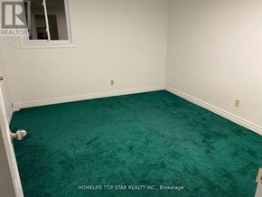 Toronto (Guildwood) apartment for rent - A room with a green carpet and white walls.