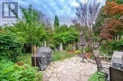 Mississauga (Meadowvale) apartment for rent - A backyard with a patio and a grill.