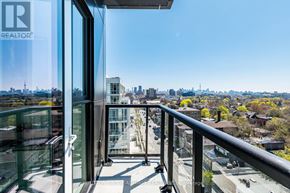 Toronto (High Park North) condo for rent - A glass door with a REALTOR® logo on it.